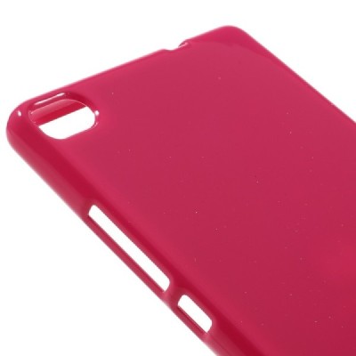 Huawei P8 tamsiai rožinis Mercury kieto silikono (TPU) dėklas - nugarėlė / Priedai.lt
