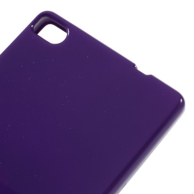 Huawei P8 violetinis Mercury kieto silikono (TPU) dėklas - nugarėlė / Priedai.lt