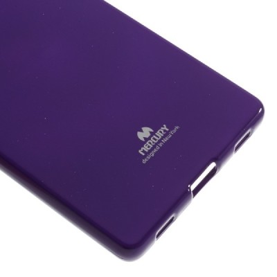 Huawei P8 violetinis Mercury kieto silikono (TPU) dėklas - nugarėlė / Priedai.lt