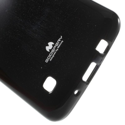 LG K8 juodas Mercury kieto silikono (TPU) dėklas - nugarėlė / Priedai.lt