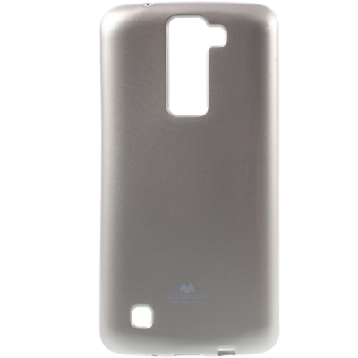 LG K8 auksinis Mercury kieto silikono (TPU) dėklas - nugarėlė / Priedai.lt