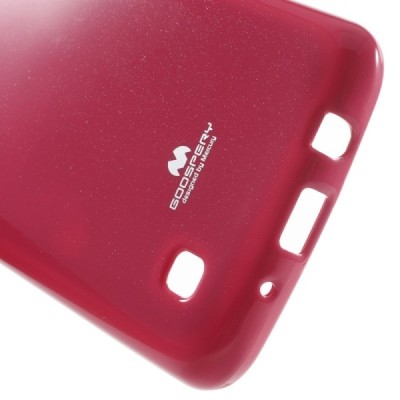 LG K8 tamsiai rožinis Mercury kieto silikono (TPU) dėklas - nugarėlė / Priedai.lt