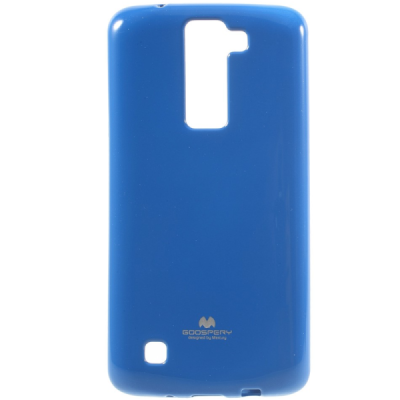 LG K8 Mercury zils cieta silikona (TPU) apvalks / vacins.lv