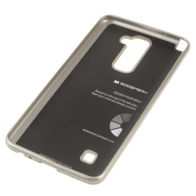 LG Stylus 2 (K520) Mercury zelta cieta silikona (TPU) apvalks / vacins.lv