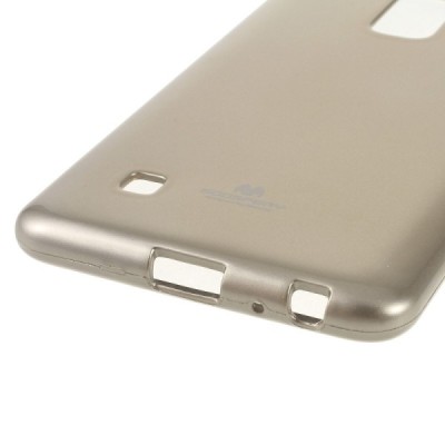 LG Stylus 2 (K520) Mercury zelta cieta silikona (TPU) apvalks / vacins.lv