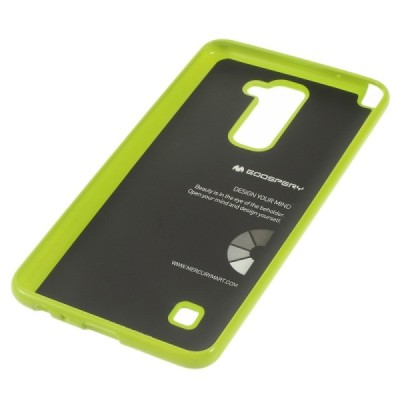 LG Stylus 2 (K520) Mercury žalias kieto silikono tpu dėklas - nugarėlė / Priedai.lt