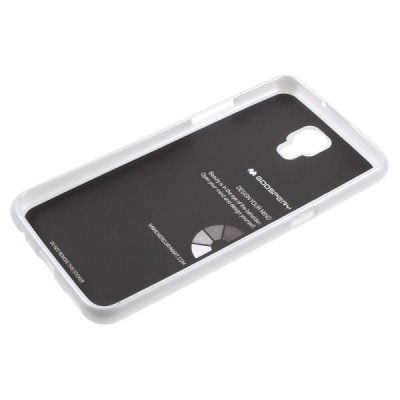 LG X-Screen (K500N) Mercury sudrabs cieta silikona (TPU) apvalks / vacins.lv