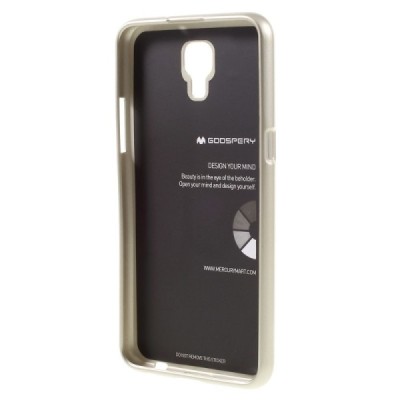 LG X-Screen (K500N) Mercury zelta cieta silikona (TPU) apvalks / vacins.lv