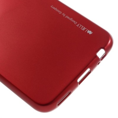 LG X-Screen (K500N) Mercury sarkans cieta silikona (TPU) apvalks / vacins.lv