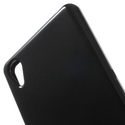 Sony Xperia X Performance Mercury melns cieta silikona (TPU) apvalks / vacins.lv