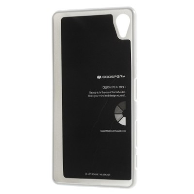 Mercury baltas Sony Xperia X Performance kieto silikono tpu dėklas - nugarėlė / Priedai.lt