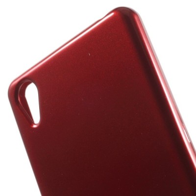 Sony Xperia X Performance Mercury sarkans cieta silikona (TPU) apvalks / vacins.lv