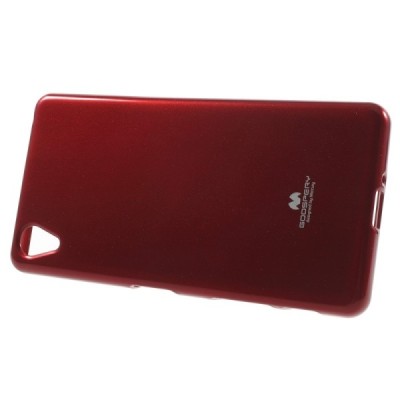 Sony Xperia X Performance Mercury sarkans cieta silikona (TPU) apvalks / vacins.lv