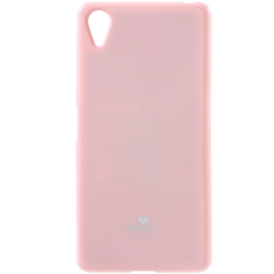 Sony Xperia X Performance Mercury gaiši rozs cieta silikona (TPU) apvalks / vacins.lv