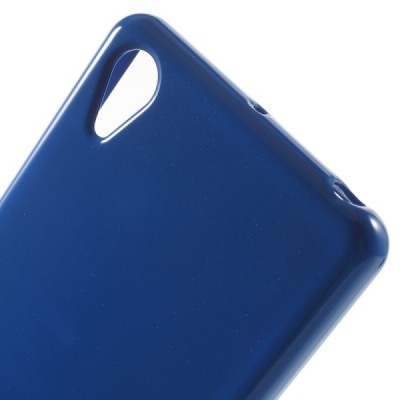 Mercury mėlynas Sony Xperia X Performance kieto silikono tpu dėklas - nugarėlė / Priedai.lt