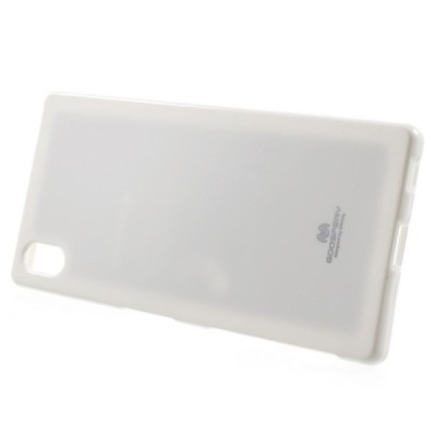 Sony Xperia Z5 Mercury balts cieta silikona (TPU) apvalks / vacins.lv