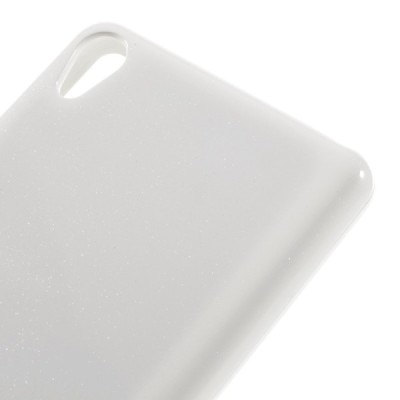 Sony Xperia XA Mercury baltas kieto silikono tpu dėklas - nugarėlė / Priedai.lt