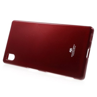Sony Xperia Z5 Mercury sarkans cieta silikona (TPU) apvalks / vacins.lv