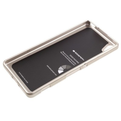 Sony Xperia XA Mercury zelta cieta silikona (TPU) apvalks / vacins.lv