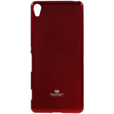 Sony Xperia XA Mercury sarkans cieta silikona (TPU) apvalks / vacins.lv