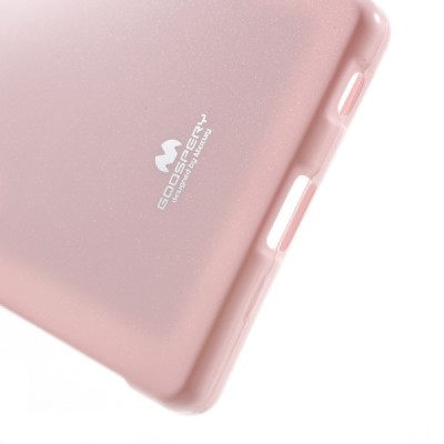 Sony Xperia Z5 Mercury gaiši rozs cieta silikona (TPU) apvalks / vacins.lv