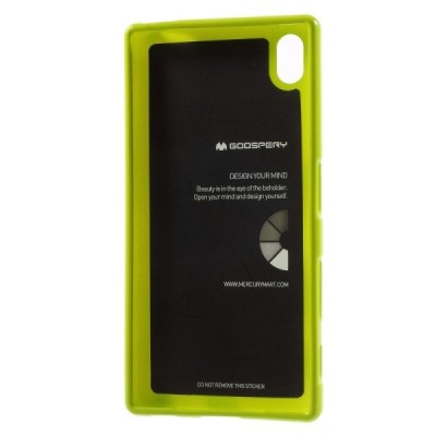 Sony Xperia Z5 Mercury žalias kieto silikono tpu dėklas - nugarėlė / Priedai.lt