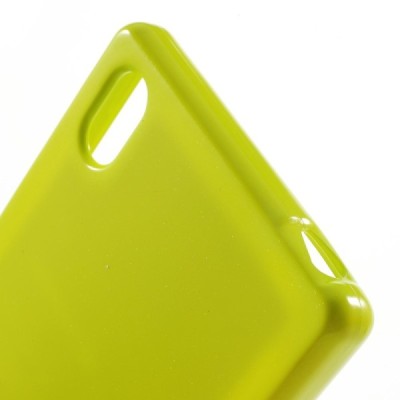 Sony Xperia Z5 Mercury žalias kieto silikono tpu dėklas - nugarėlė / Priedai.lt