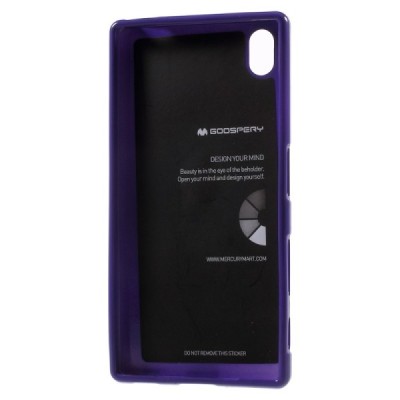 Sony Xperia Z5 Mercury violets cieta silikona (TPU) apvalks / vacins.lv