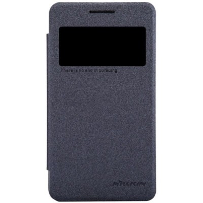Samsung Galaxy Core 2 (G360) pilkas odinis atverčiamas Nillkin Sparkle dėklas / Priedai.lt