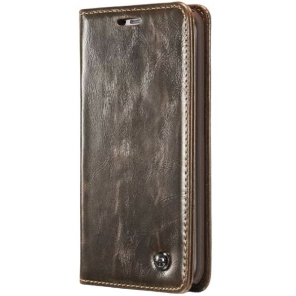 „CaseMe“ solidus atverčiamas dėklas - rudas (G5 / G5 SE)