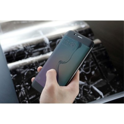 Samsung Galaxy S7 Edge „Rock“ DR. V atvērams melns maciņš - maks / Vacins.lv