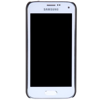 Samsung Galaxy S5 mini Nillkin Frosted Shield brūns plastmasas apvalks + ekrāna aizsargplēve / Vacins.lv