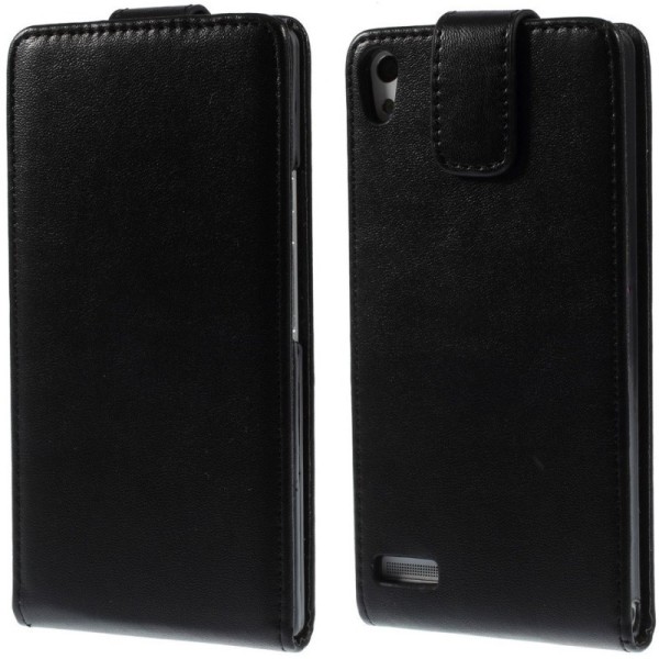 Klasisks atvēramais maciņš - melns (P6)