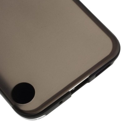 HTC 10 Dot View atverčiamas juodas dėklas - knygutė / Priedai.lt