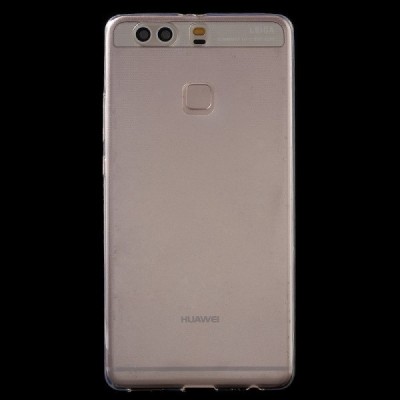 Huawei P9 Plus (Huawi Ascend P9 Plus) skaidrus (permatomas) kieto silikono TPU ploniausias pasaulyje bespalvis dėklas / Priedai.