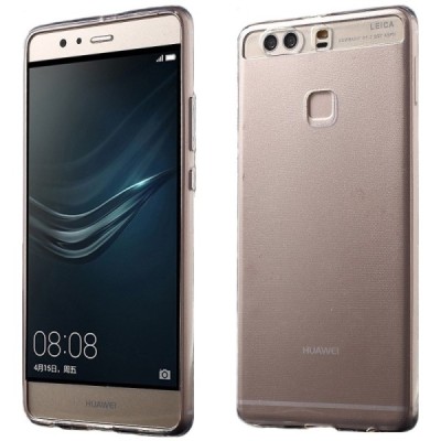 Huawei P9 Plus (Huawi Ascend P9 Plus) skaidrus (permatomas) kieto silikono TPU ploniausias pasaulyje bespalvis dėklas / Priedai.