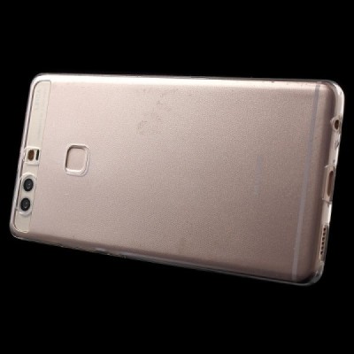 Huawei P9 Plus (Huawi Ascend P9 Plus) skaidrus (permatomas) kieto silikono TPU ploniausias pasaulyje bespalvis dėklas / Priedai.