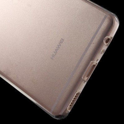 Huawei P9 Plus (Huawi Ascend P9 Plus) skaidrus (permatomas) kieto silikono TPU ploniausias pasaulyje bespalvis dėklas / Priedai.