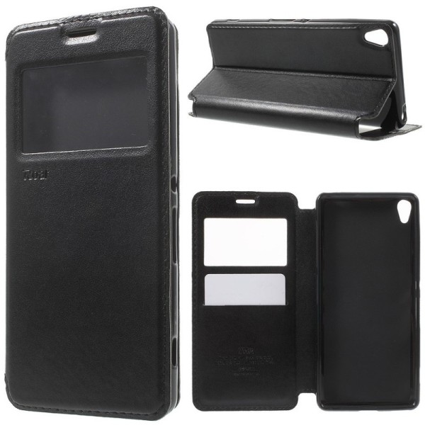 „Roar“ Noble atvēramais futrālis - melns (Xperia XA)