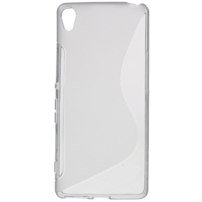 Sony Xperia XA cieta silikona (TPU) dzidrs (pelēks) un matēts apvalks / Vacins.lv