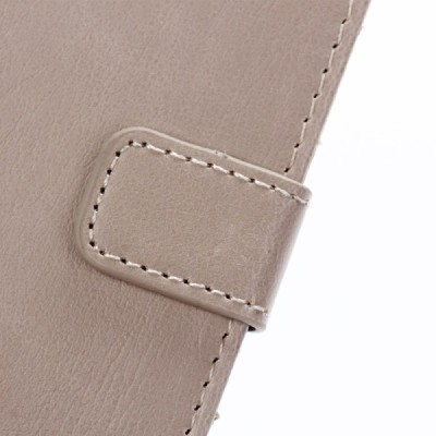 Sony Xperia E5 atvēramais ādas smilšains retro maciņš (maks) / Vacins.lv