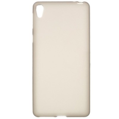 Sony Xperia E5 (Sony Xperia E5 Dual) dzidrs cieta silikona (TPU) pelēks apvalks / Vacins.lv