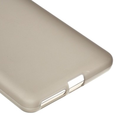 Sony Xperia E5 (Sony Xperia E5 Dual) dzidrs cieta silikona (TPU) pelēks apvalks / Vacins.lv