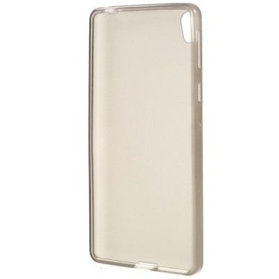 Sony Xperia E5 (Sony Xperia E5 Dual) dzidrs cieta silikona (TPU) pelēks apvalks / Vacins.lv