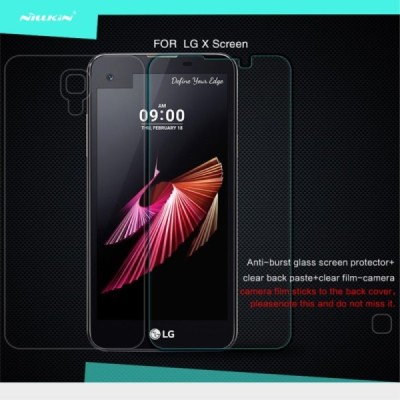 LG X-Screen (K500N) Nillkin 9H Tempered Glass ekrāna aizsargstikls / Vacins.lv