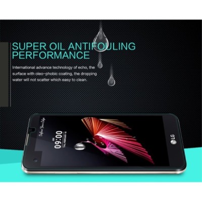 LG X-Screen (K500N) „Nillkin“ H Tempered Glass sustiprintos apsaugos apsauginis ekrano stiklas 0,33 mm / Priedai.lt