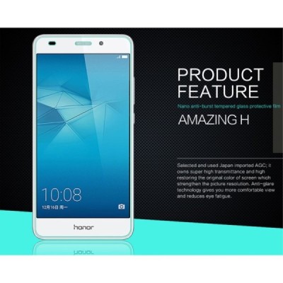 Huawei Honor 7 Lite (Honor 5c) „Nillkin“ 9H Tempered Glass ekrāna aizsargstikls / Vacins.lv
