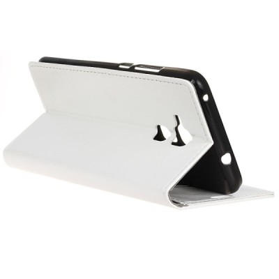 Huawei Honor 5c ir Huawei Honor 7 Lite atvēramais ādas balts maciņš, grāmata (maks) / Vacins.lv