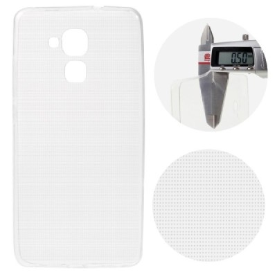 Huawei Honor 5c ir Huawei Honor 7 Lite skaidrus (permatomas) kieto silikono TPU ploniausias pasaulyje bespalvis dėklas / Priedai