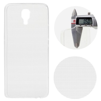 LG X-Screen (K500N) dzidrs (caurspīdīgs) cieta silikona TPU pasaulē planākais apvalks / Vacins.lv